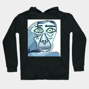 portrait cubism Hoodie